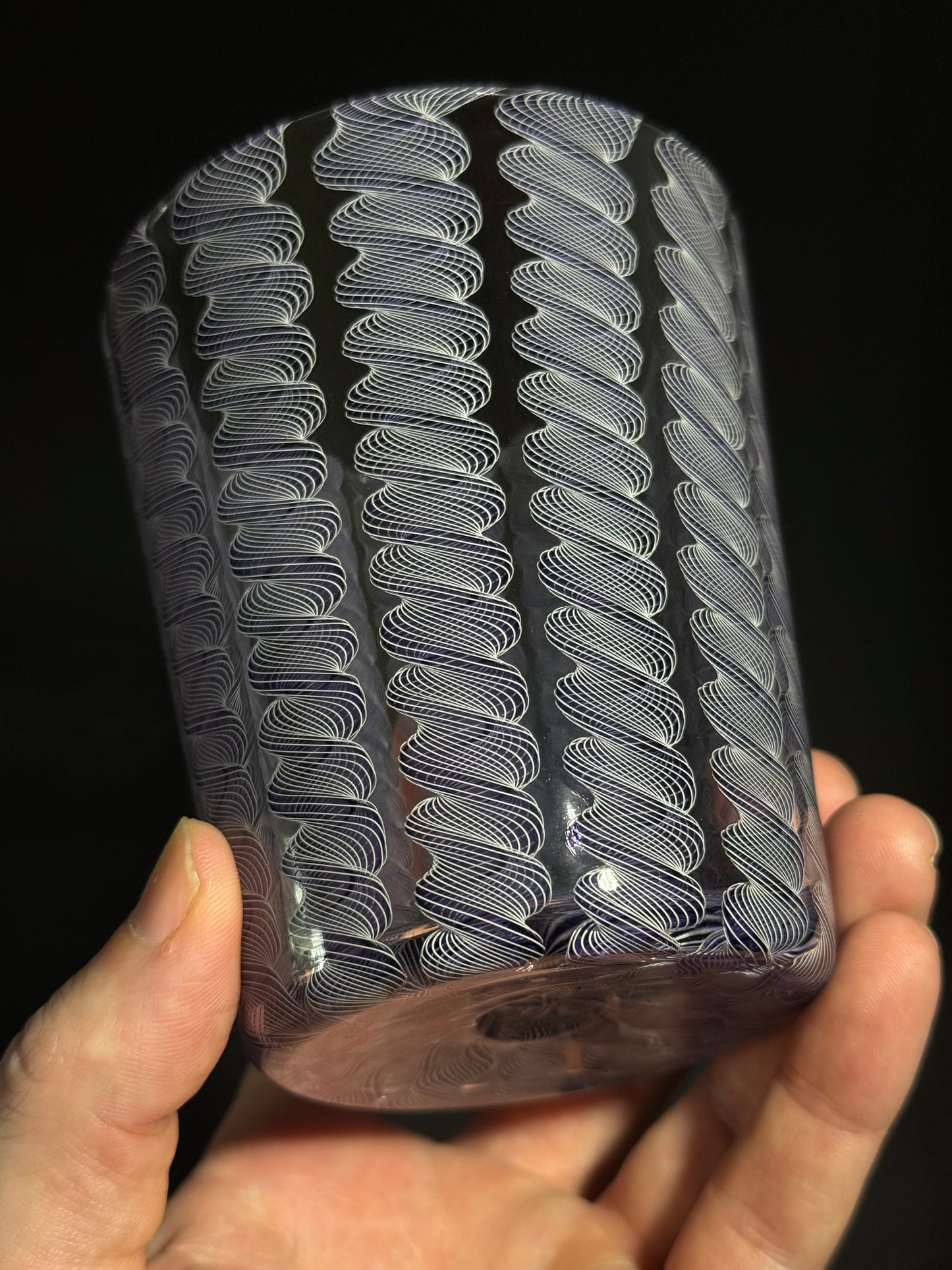 Cane Rocks Glass by Xander D’Ambrosio