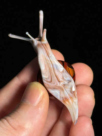 Glass Snail by Wesley Fleming