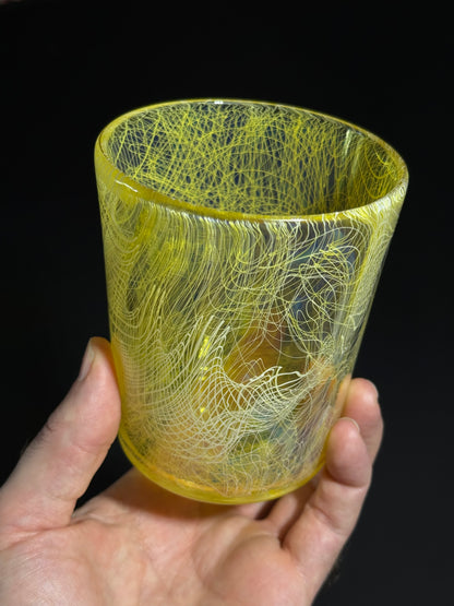 Chaos Rocks Glass by Xander D’Ambrosio