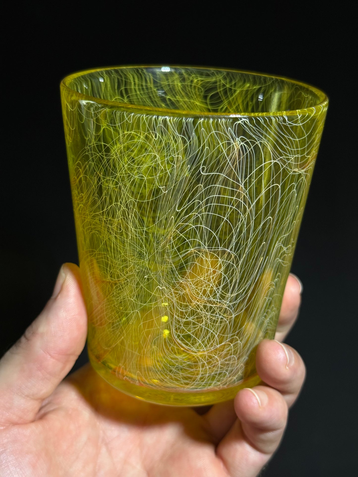 Chaos Rocks Glass by Xander D’Ambrosio