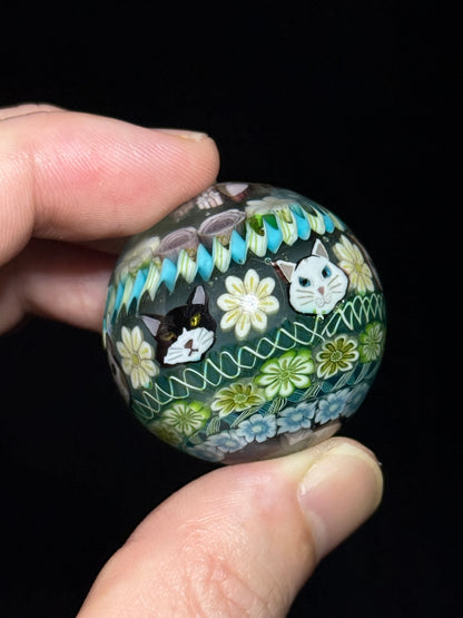 8 Cat Marble by Akiko Furuki