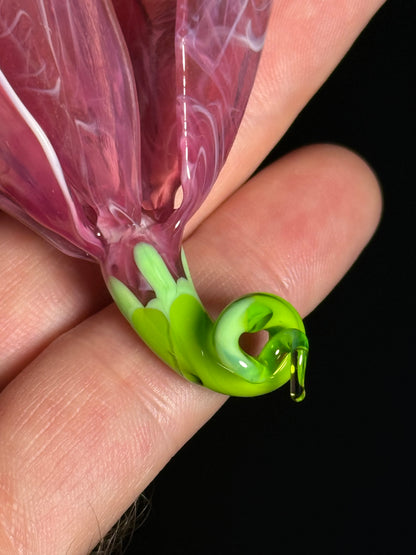 Glass Azalea Flower by Wesley Fleming