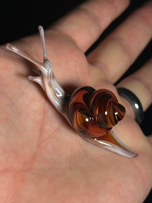 Glass Snail by Wesley Fleming