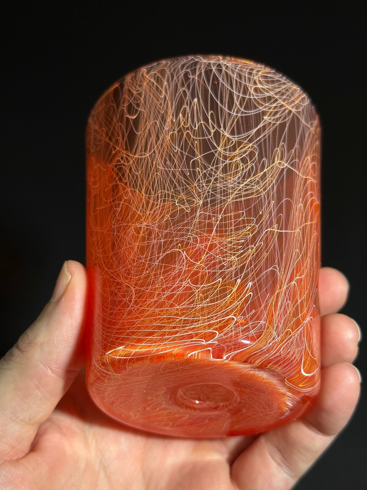Chaos Rocks Glass by Xander D’Ambrosio