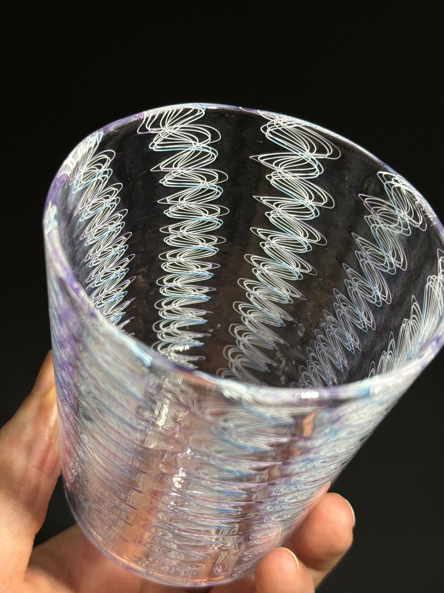 Cane Rocks Glass by Xander D’Ambrosio
