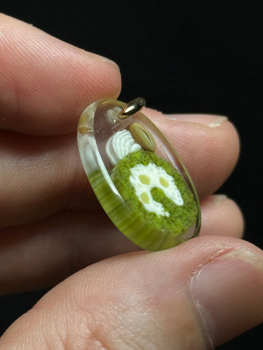 Sakiyo Takeuchi - Pendant - “Matcha Roll Cake”