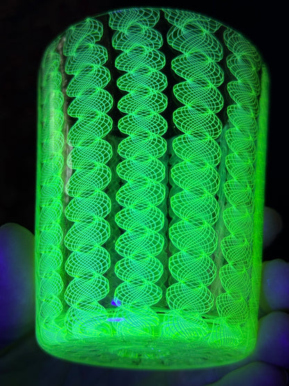 UV Cane Rocks Glass by Xander D’Ambrosio