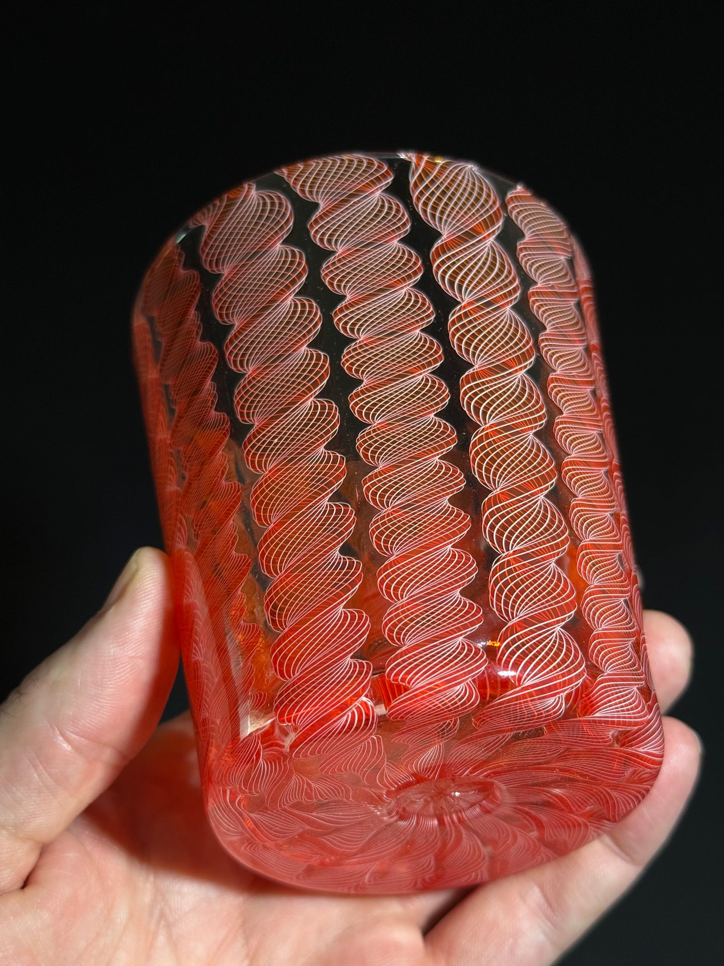 Cane Rocks Glass by Xander D’Ambrosio