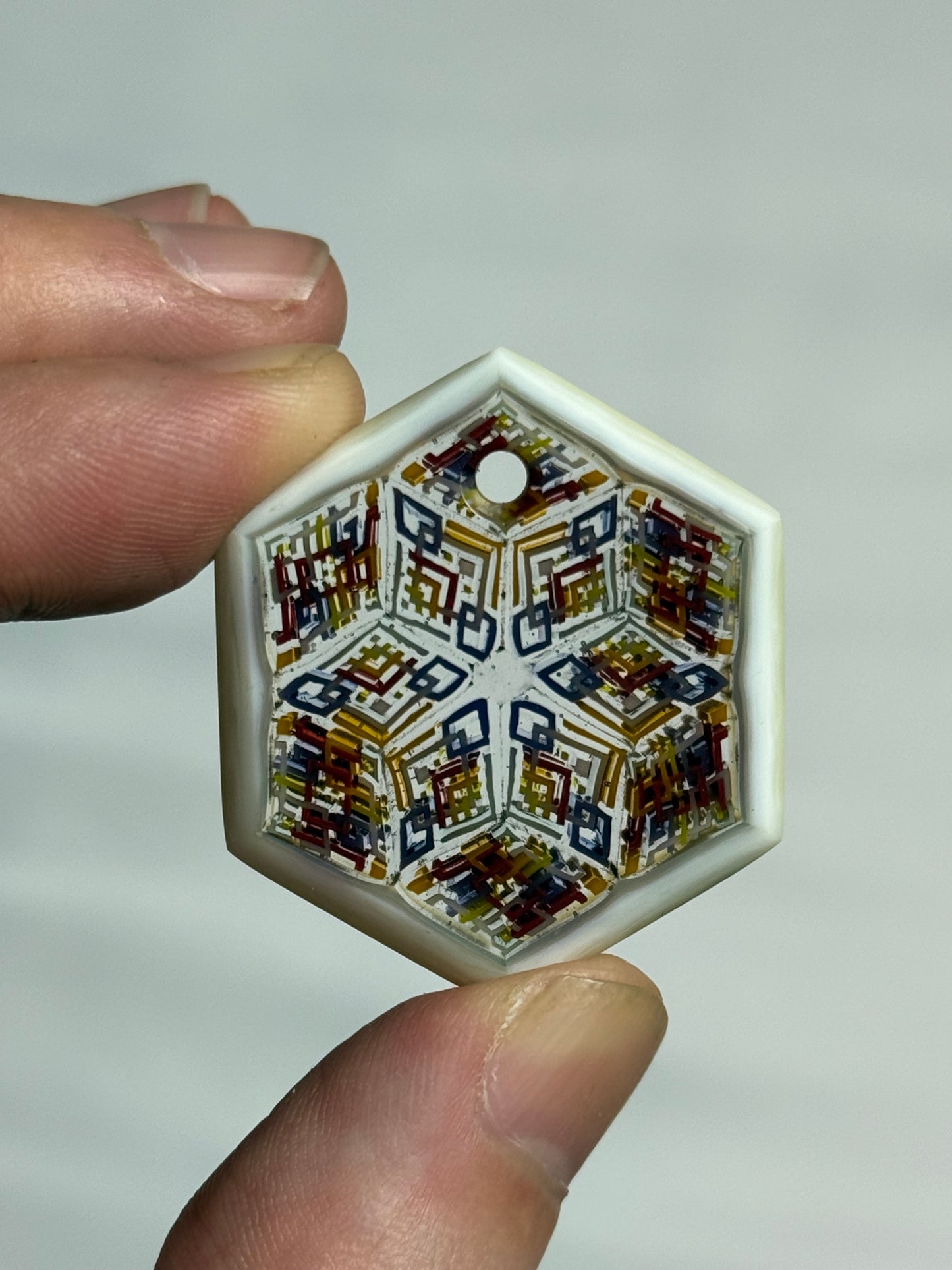 Daisuke Takeuchi - Tile Pendant - “Hexagon”