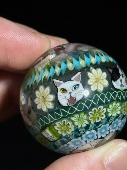8 Cat Marble by Akiko Furuki