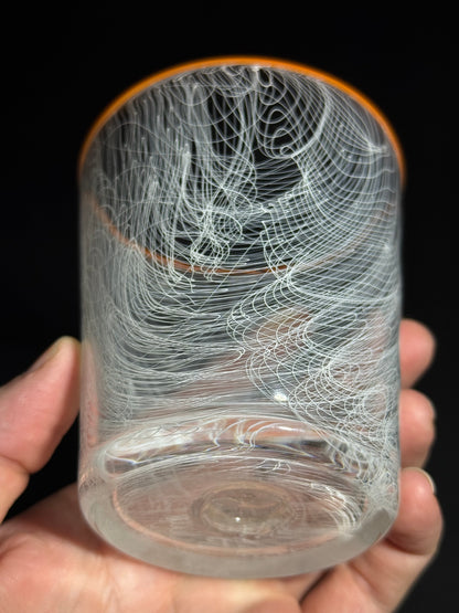 Chaos Rocks Glass set (2) by Xander D’Ambrosio
