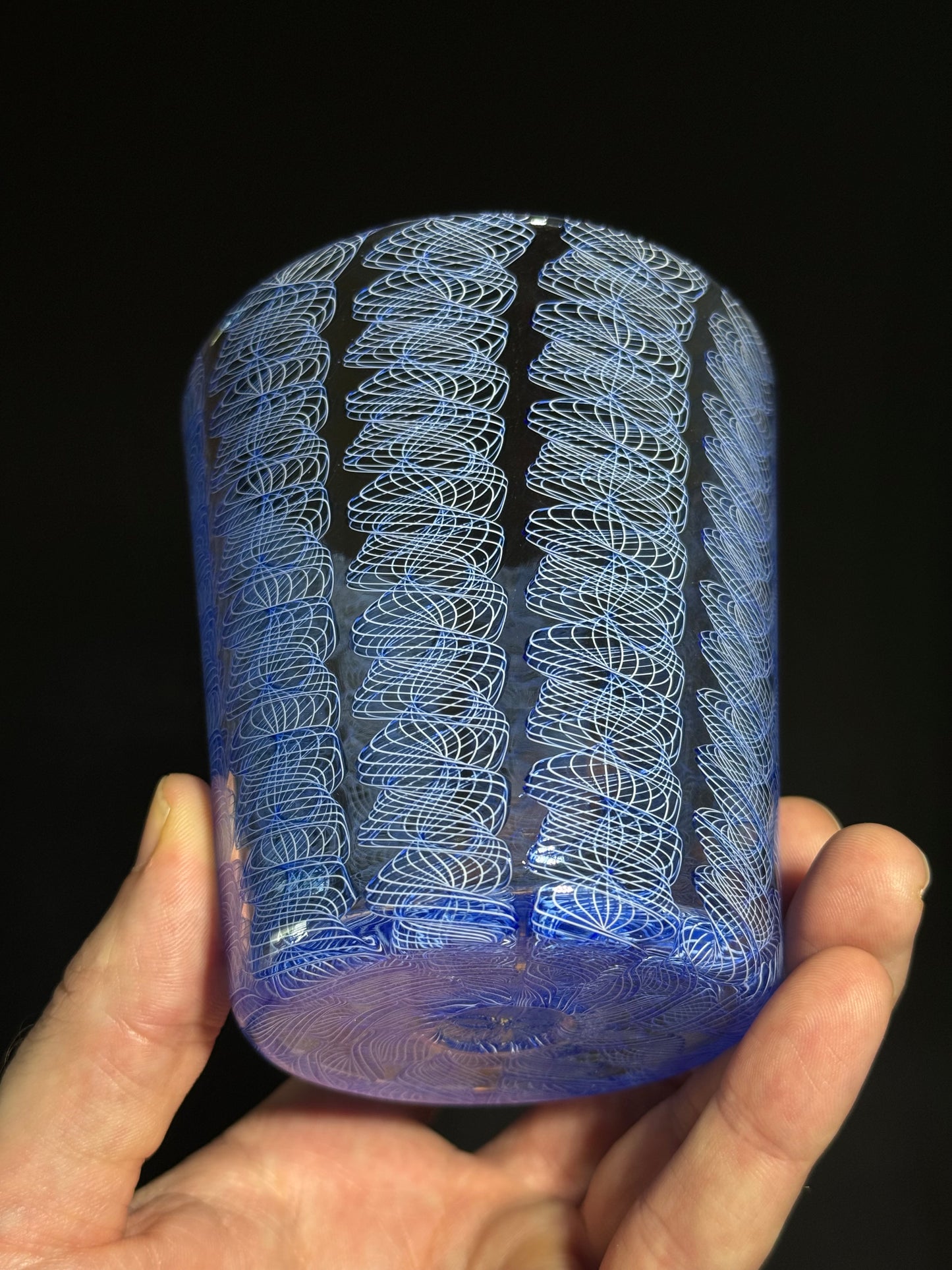 Cane Rocks Glass by Xander D’Ambrosio