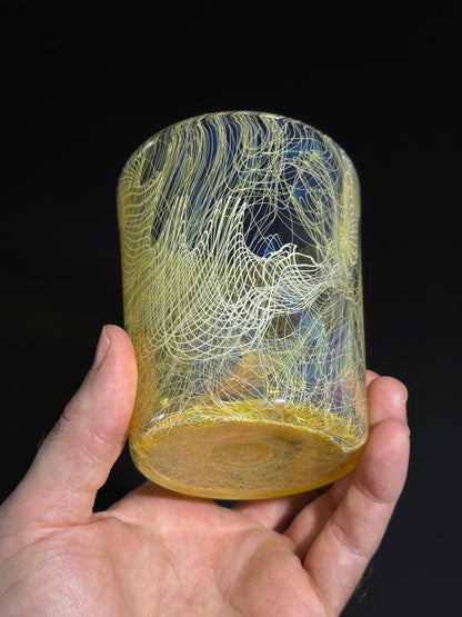 Chaos Rocks Glass by Xander D’Ambrosio