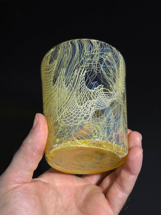 Chaos Rocks Glass by Xander D’Ambrosio
