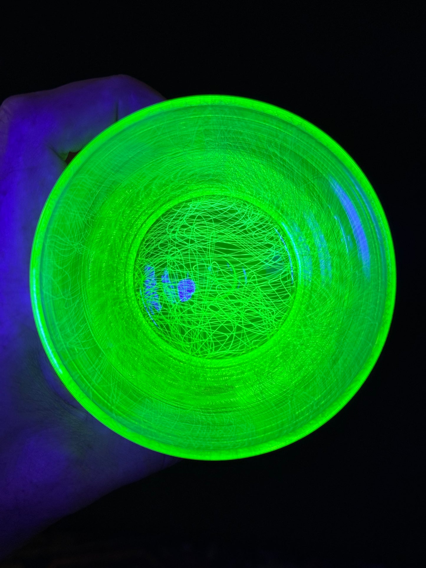 UV Chaos Rocks Glass by Xander D’Ambrosio