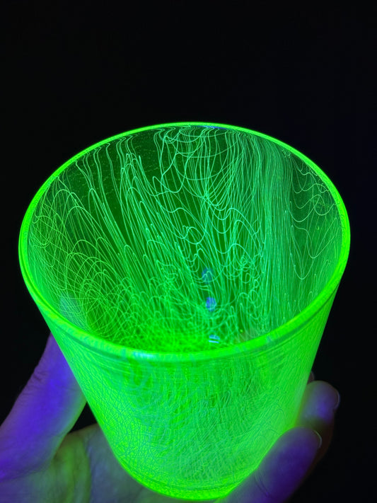UV Chaos Rocks Glass by Xander D’Ambrosio