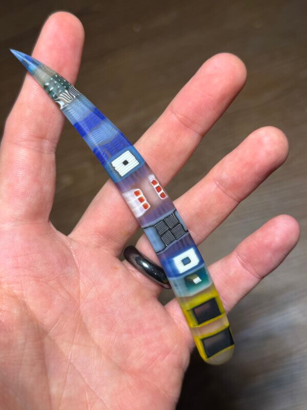 Lazuliflux Kwaiken Murrine Knife (Donated) - Image 4