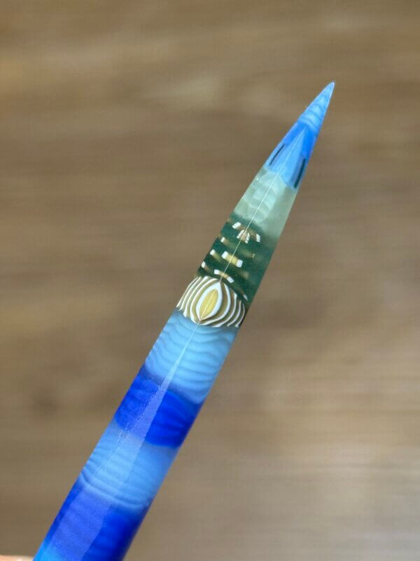 Lazuliflux Kwaiken Murrine Knife (Donated) - Image 8