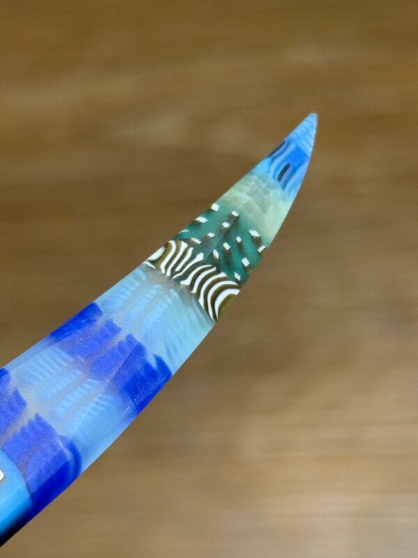 Lazuliflux Kwaiken Murrine Knife (Donated) - Image 9