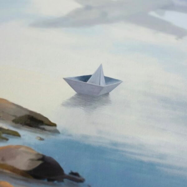 “Reflection” print by Zedsy (Donated) - Image 2